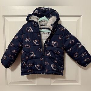 Carter's Blue Sports Print Jacket